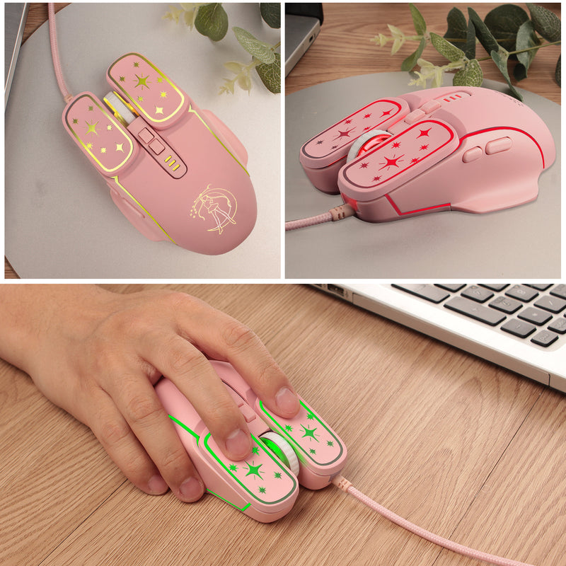 Themed RGB Wired Gaming Mouse