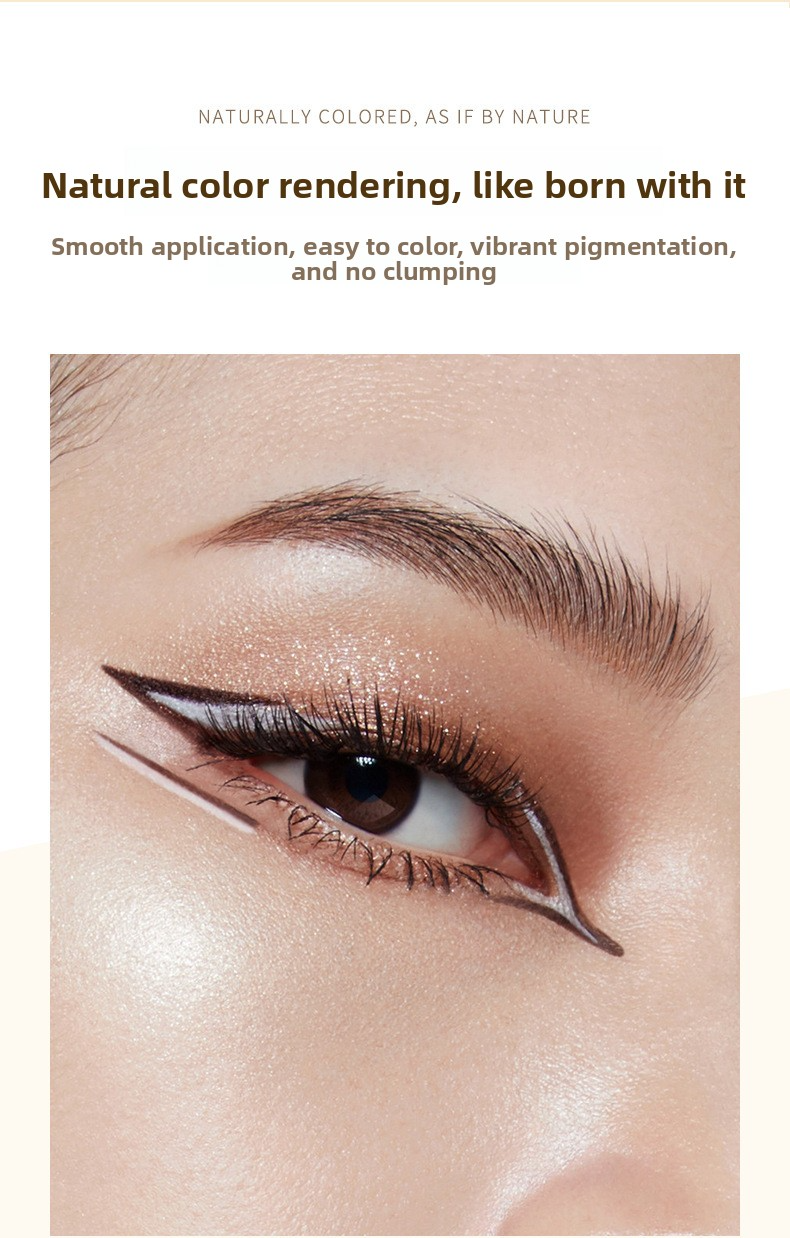3 double headed eyebrow pencils, extremely fine, easy to color, three-dimensional, long-lasting, non smudging makeup triangle head eyebrow pencil