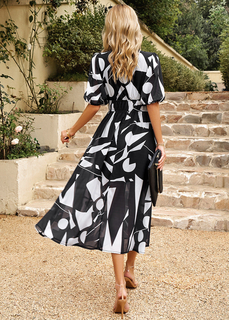 Fashionable Woman summer dress