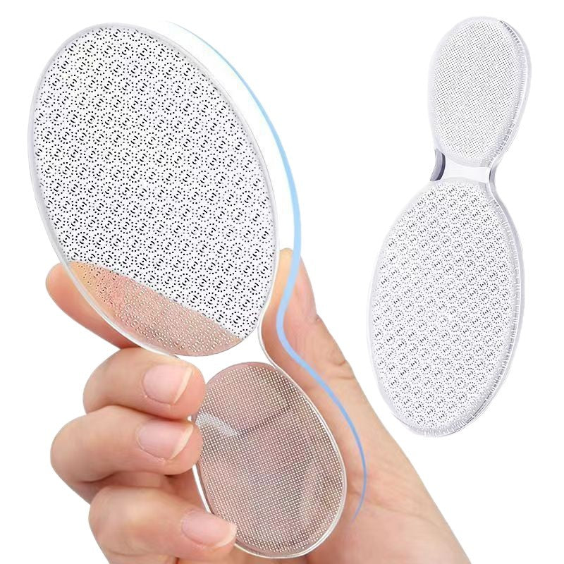 Nano glass heel peeling and foot repair tool, foot rubbing and grinding stone, gift box