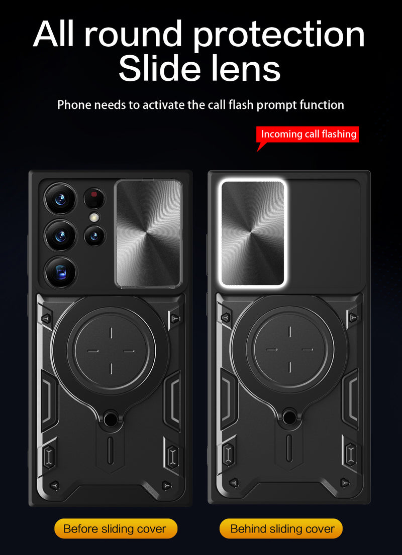 Hot selling Samsung Galaxy S26 Ultra Phone Case S25 Ultra Magnetic Bracket Anti Drop And Shockproof Protective Cover