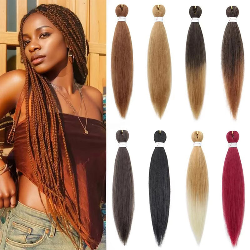 Womans long straight synthetic wig -26 inches/66 centimeters