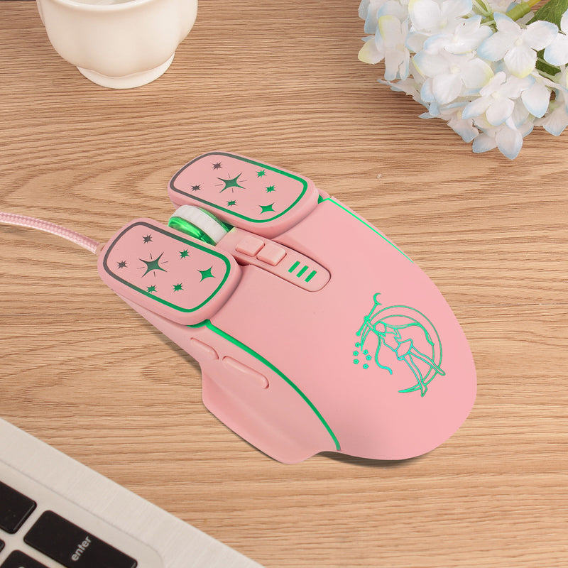 Themed RGB Wired Gaming Mouse