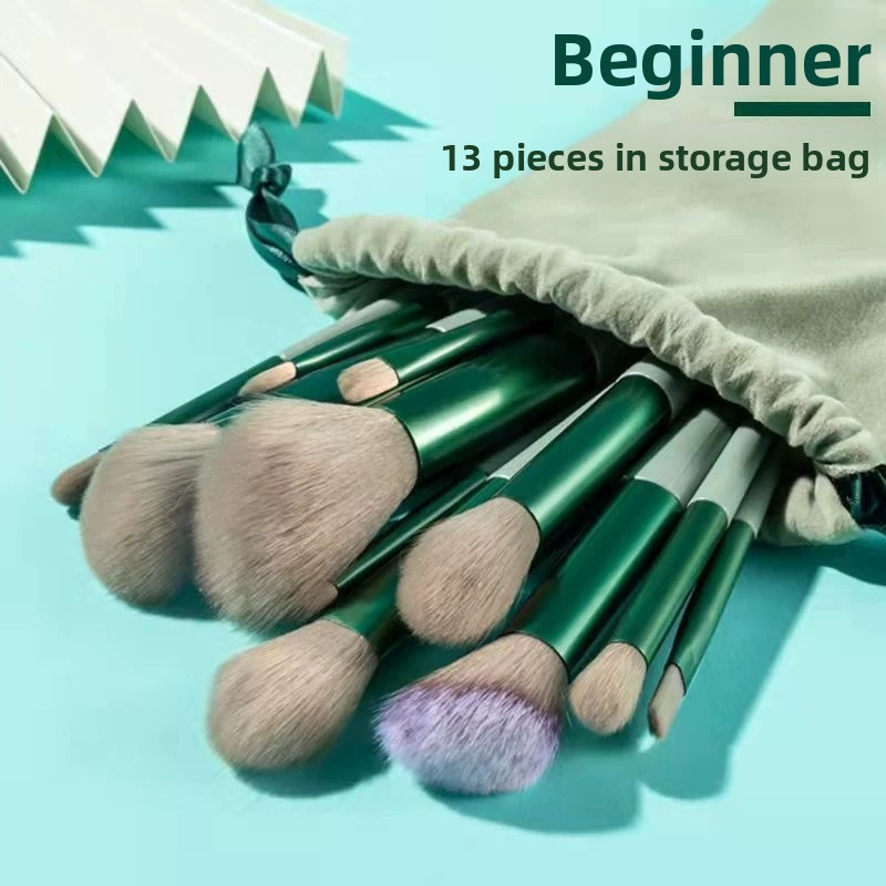 Makeup Brush Set Soft Hair eye shadow Brush Powder Brush powder blusher Brush concealer Brush Portable Makeup Brush Bag