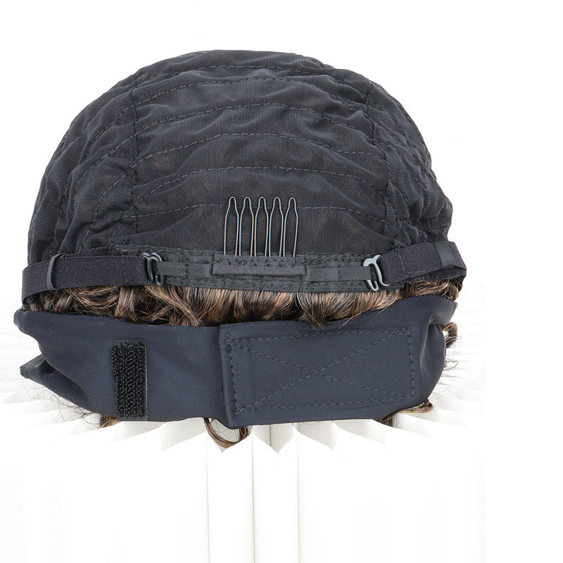 European and American-style Mall Curly Headband with Hair Cover