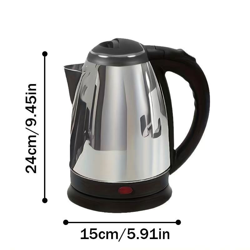 Electric Kettle Stainless Steel Fast Boiling Water Boiler with Auto Shut-Off