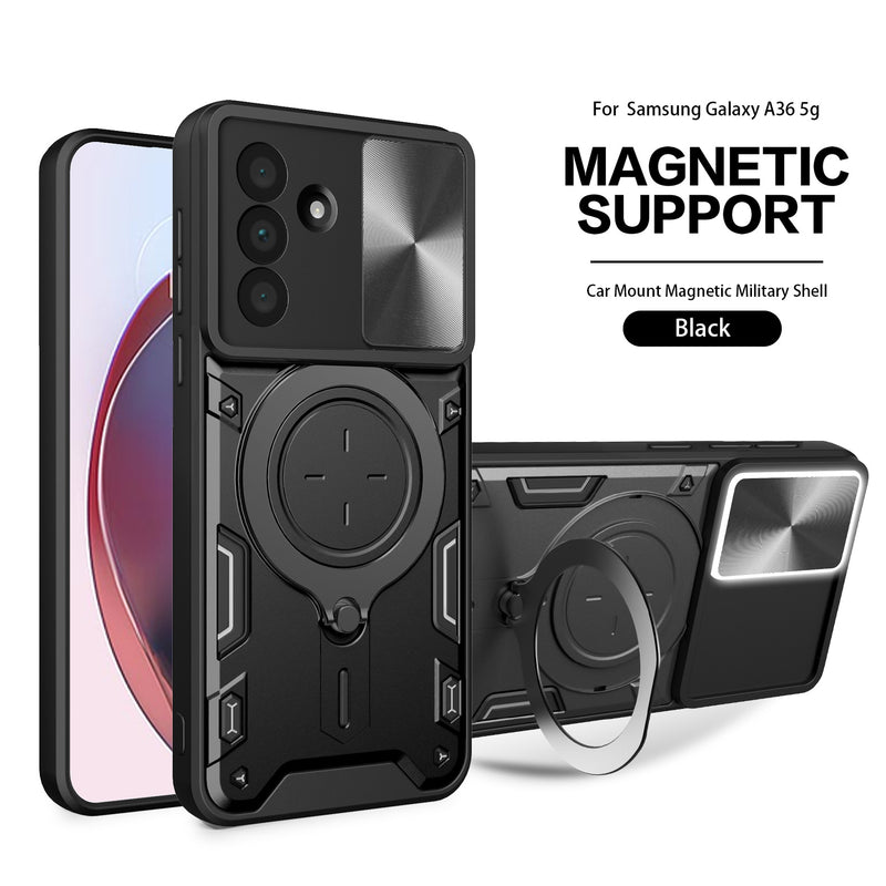 Suitable For Samsung Galaxy A53 Phone Case Magnetic Suction  Sliding Window Anti Fall Protective Cover