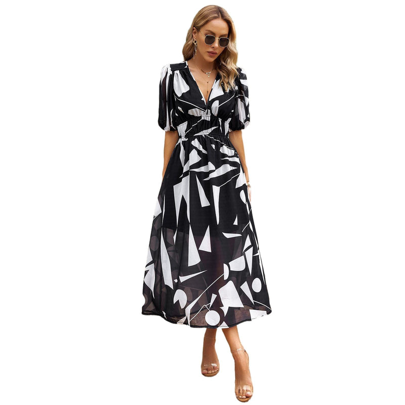 Fashionable Woman summer dress