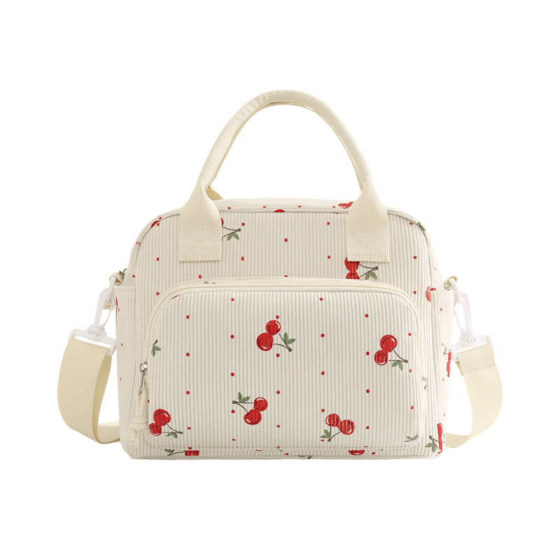 Lunch Bag Leopard Print Waterproof Eco-friendly Fashionable Cooler Bag