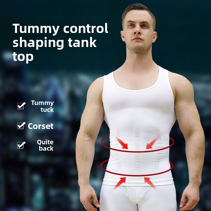 Fitness Exercise Coarse Thread Knitted Nylon Tight Training Outerwear Sleeveless High Elasticity I-Tank