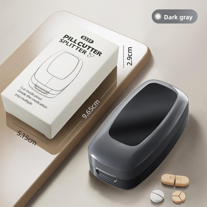 Multi functional medicine cutter, 1/4/2/3 medicine cutter, tablet and pill divider, portable dispensing box