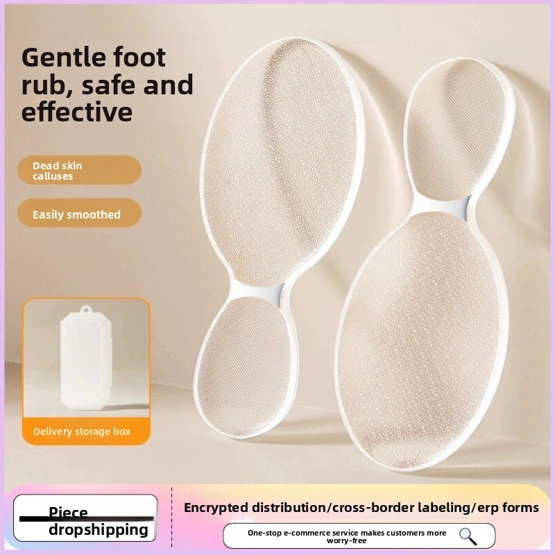 Nano glass heel peeling and foot repair tool, foot rubbing and grinding stone, gift box