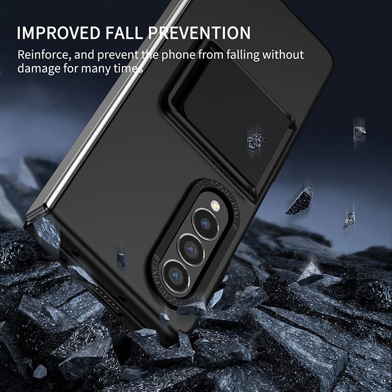Suitable For Samsung Galaxy Z Fold 5 Phone Case Holder, Foldable Anti Drop And Shockproof Protective Cover
