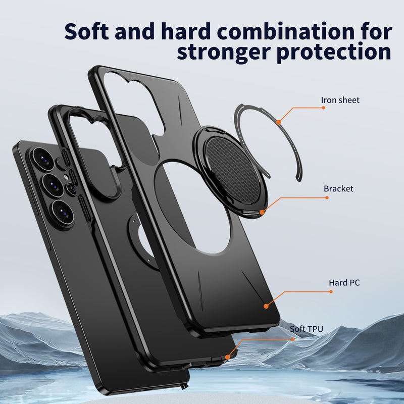 Samsung Galaxy S25 Ultra Plus Phone Case With S25 Edge Fe Super Magnetic TPU Anti Drop And Shockproof Protective Cover
