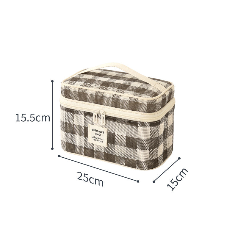 Durable Mesh Zipper Storage Bag for Cosmetic and Travel Portable Multi-functional for Bag