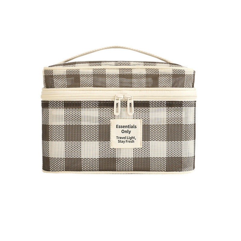 Durable Mesh Zipper Storage Bag for Cosmetic and Travel Portable Multi-functional for Bag