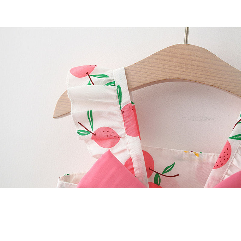 Princess camisole dress, baby cotton dress including Hat
