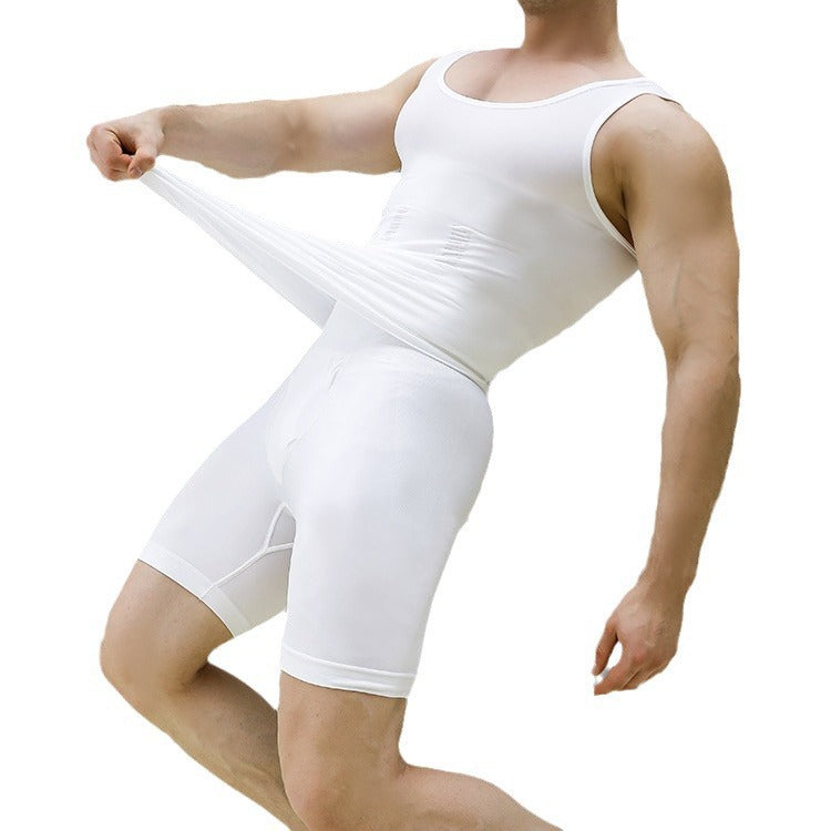 Fitness Exercise Coarse Thread Knitted Nylon Tight Training Outerwear Sleeveless High Elasticity I-Tank