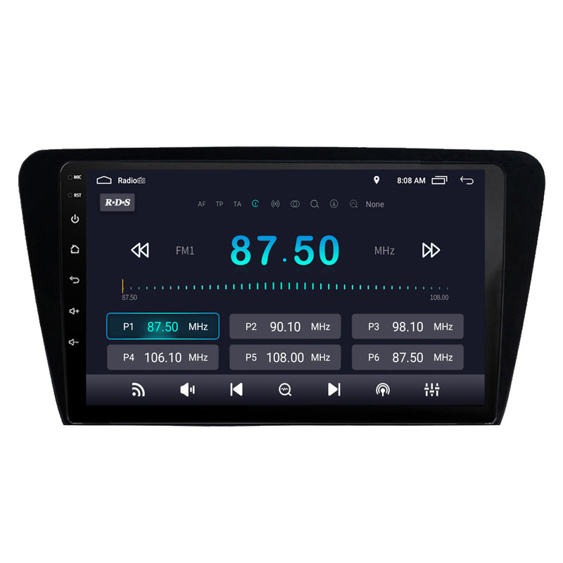 RoverOne Car Stereo Radio Bluetooth CarPlay GPS Navigation for Skoda Octavia 3 A7 2013 - 2018