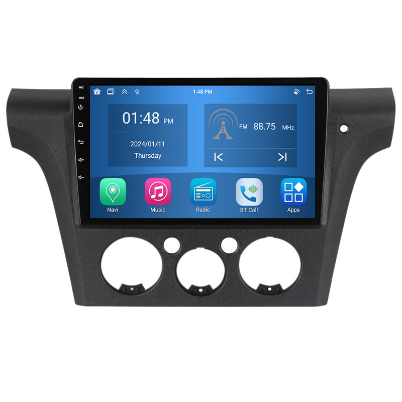 RoverOne Car Stereo Radio Bluetooth CarPlay GPS Navigation for Mitsubishi Outlander 1 2001 - 2008