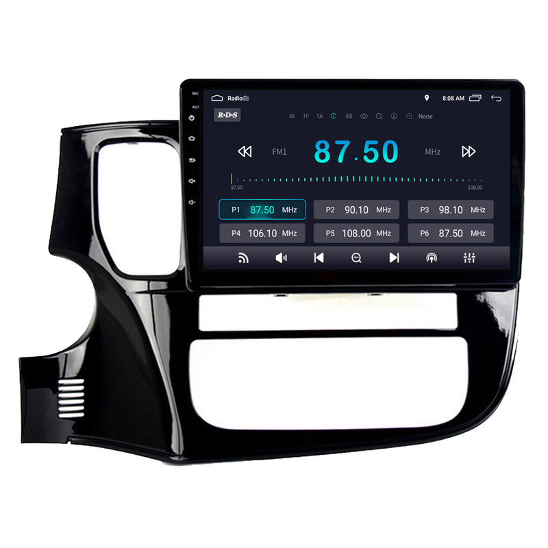 RoverOne Car Stereo Radio Bluetooth CarPlay GPS Navigation for Mitsubishi Outlander 3 GF0W GG0W 2012 - 2018