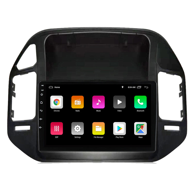 RoverOne Car Stereo Radio Bluetooth CarPlay GPS Navigation for Mitsubishi Pajero 3 V70 V60 1999 - 2006