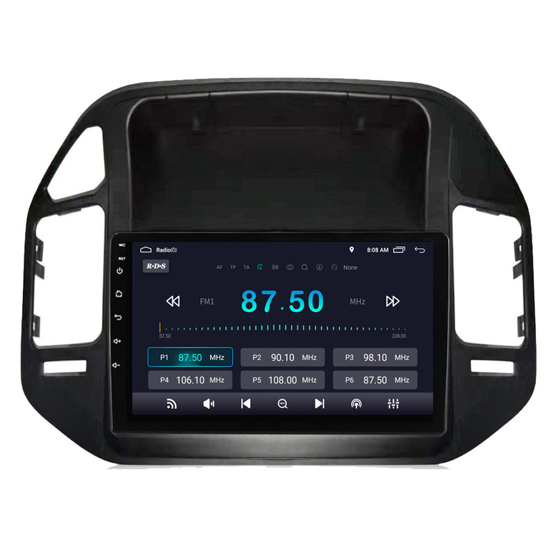 RoverOne Car Stereo Radio Bluetooth CarPlay GPS Navigation for Mitsubishi Pajero 3 V70 V60 1999 - 2006