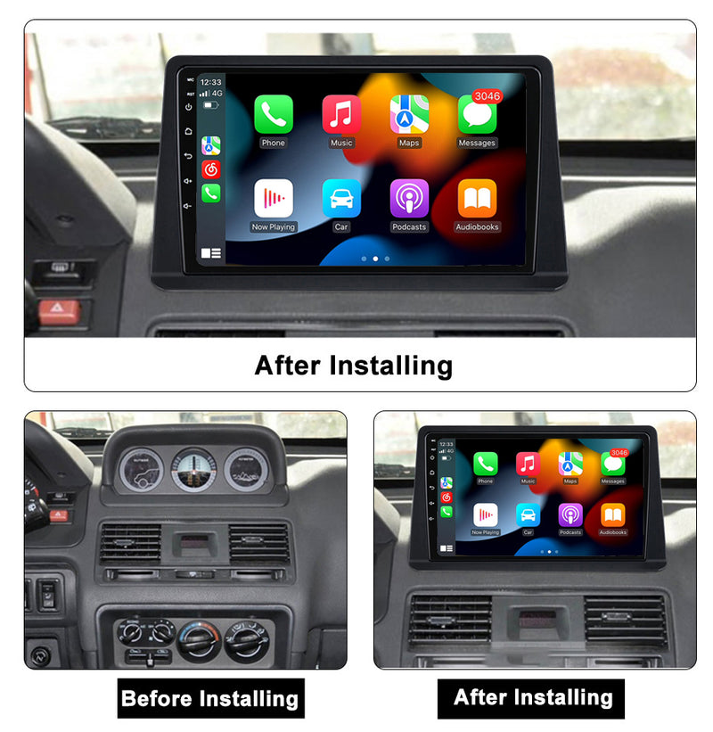 RoverOne Car Stereo Radio Bluetooth CarPlay GPS Navigation for Mitsubishi Pajero 2 V30 V40 V20 1991 - 2004