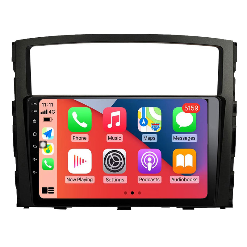 RoverOne Car Stereo Radio Bluetooth CarPlay GPS Navigation for Mitsubishi Pajero 4 V80 V90 2006 - 2014