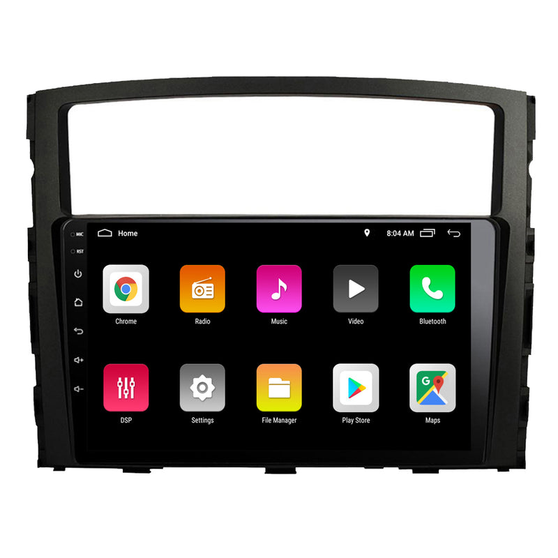 RoverOne Car Stereo Radio Bluetooth CarPlay GPS Navigation for Mitsubishi Pajero 4 V80 V90 2006 - 2014