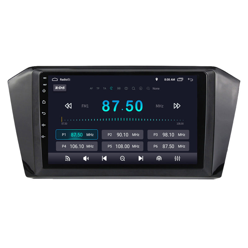 RoverOne Car Stereo Radio Bluetooth CarPlay GPS Navigation for Volkswagen Passat B8 2016 - 2018