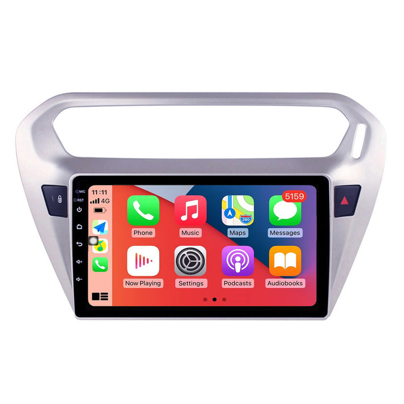 RoverOne Car Stereo Radio Bluetooth CarPlay GPS Navigation for Peugeot 301 for Citroen C-Elysee CElysee 2012 - 2016