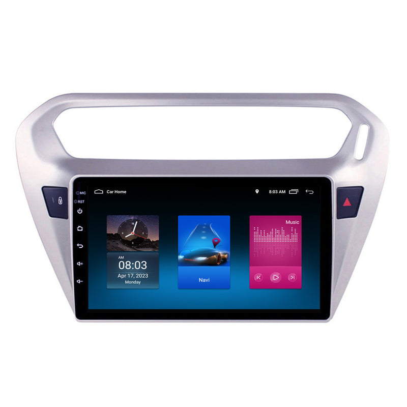 RoverOne Car Stereo Radio Bluetooth CarPlay GPS Navigation for Peugeot 301 for Citroen C-Elysee CElysee 2012 - 2016