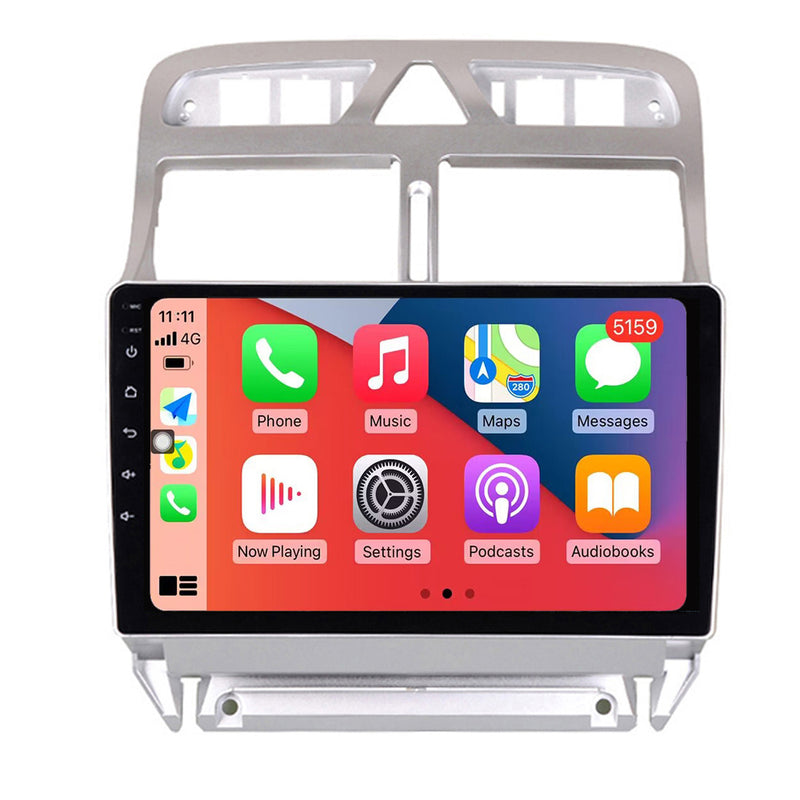 RoverOne Car Stereo Radio Bluetooth CarPlay GPS Navigation for Peugeot 307 2001 - 2013