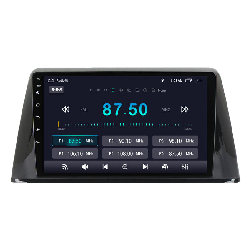 RoverOne Car Stereo Radio Bluetooth CarPlay GPS Navigation for Peugeot 308 2016 - 2018