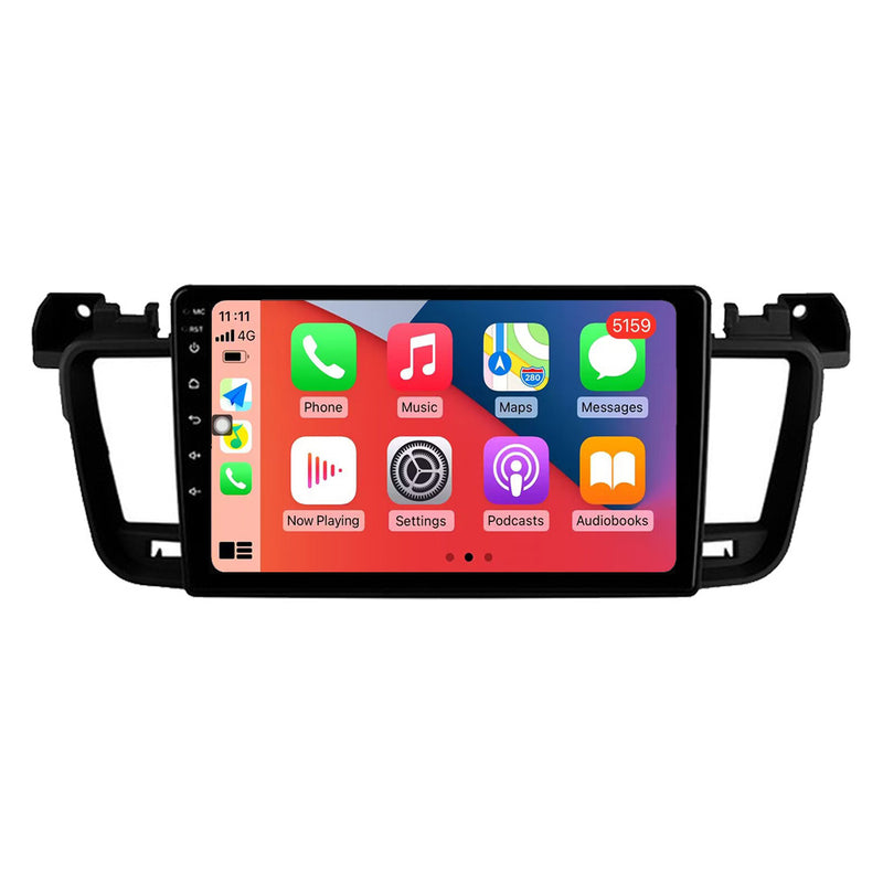 RoverOne Car Stereo Radio Bluetooth CarPlay GPS Navigation for Peugeot 508 2011 - 2018
