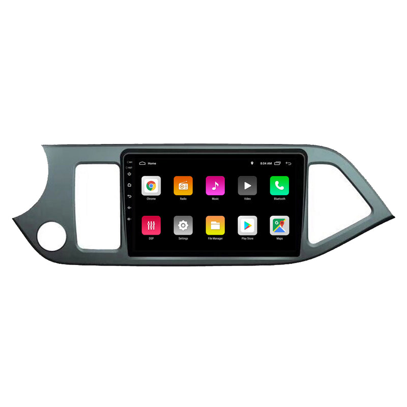 RoverOne Car Stereo Radio Bluetooth CarPlay GPS Navigation for Kia Morning 2 picanto 2011 - 2017