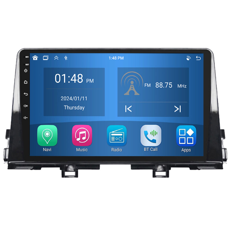 RoverOne Car Stereo Radio Bluetooth CarPlay GPS Navigation for Kia Morning 3 picanto 2017 - 2020