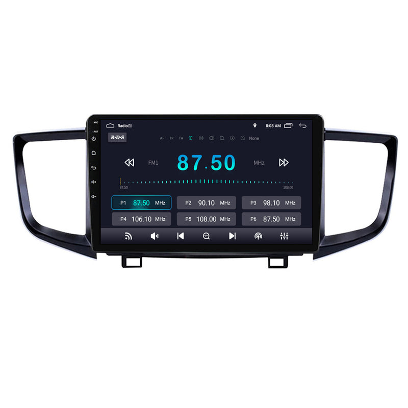 RoverOne Car Stereo Radio Bluetooth CarPlay GPS Navigation for Honda Pilot 2016 - 2019