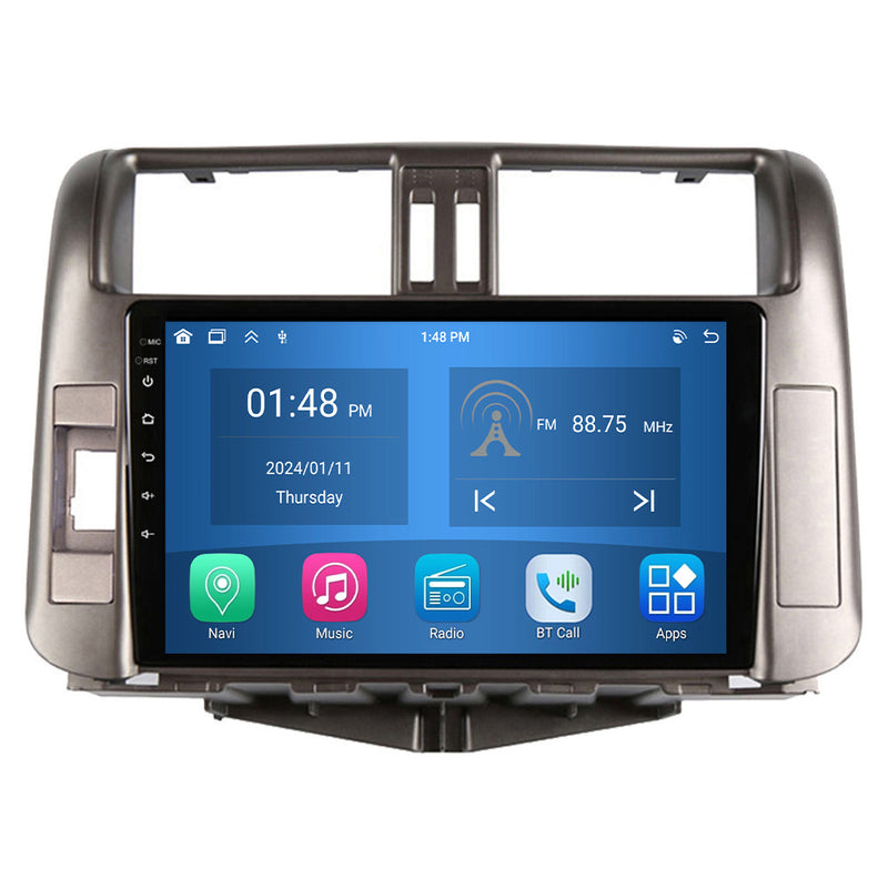 RoverOne Car Stereo Radio Bluetooth CarPlay GPS Navigation for Toyota Land Cruiser Prado 150 2009 - 2013