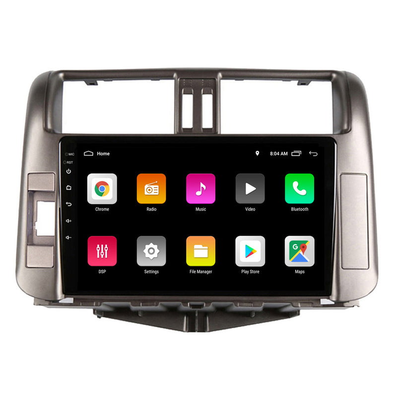 RoverOne Car Stereo Radio Bluetooth CarPlay GPS Navigation for Toyota Land Cruiser Prado 150 2009 - 2013