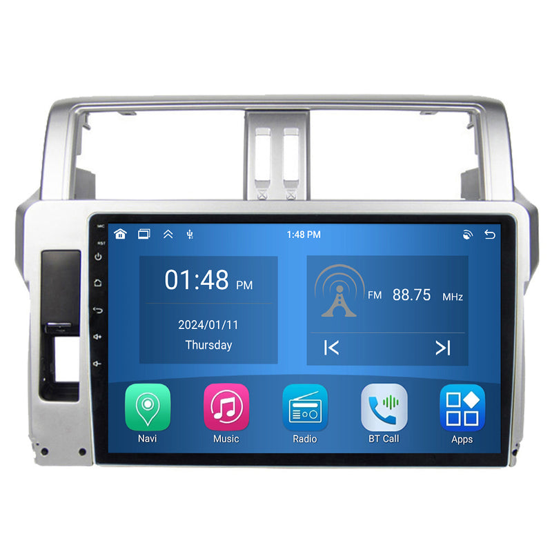 RoverOne Car Stereo Radio Bluetooth CarPlay GPS Navigation for Toyota Land Cruiser Prado 150 2013 - 2017
