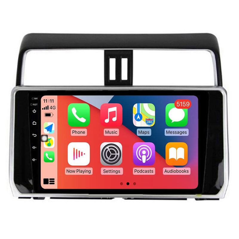 RoverOne Car Stereo Radio Bluetooth CarPlay GPS Navigation for Toyota Land Cruiser Prado 150 2018 - 2020