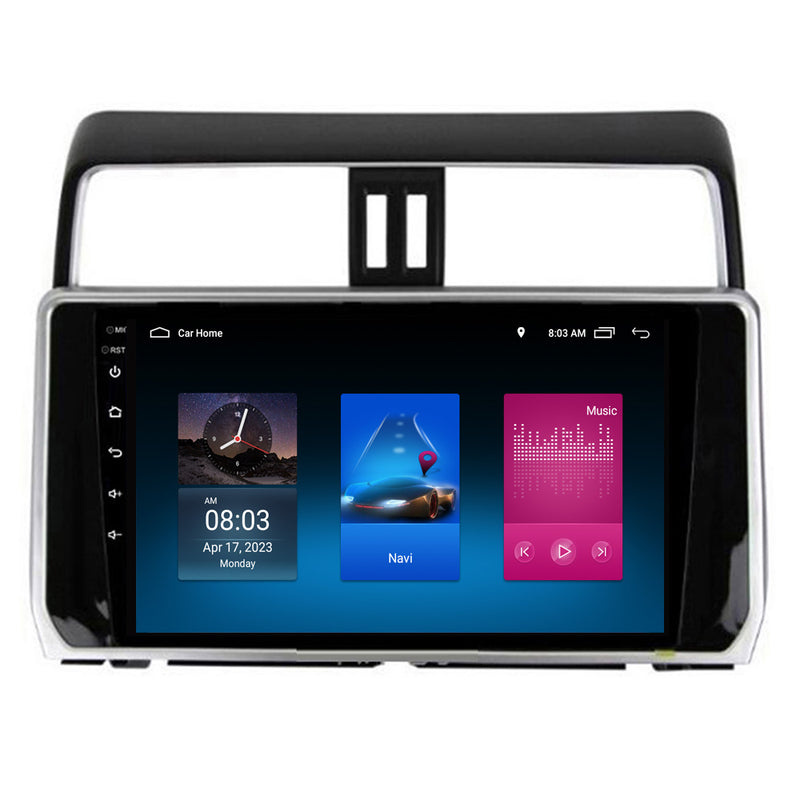 RoverOne Car Stereo Radio Bluetooth CarPlay GPS Navigation for Toyota Land Cruiser Prado 150 2018 - 2020