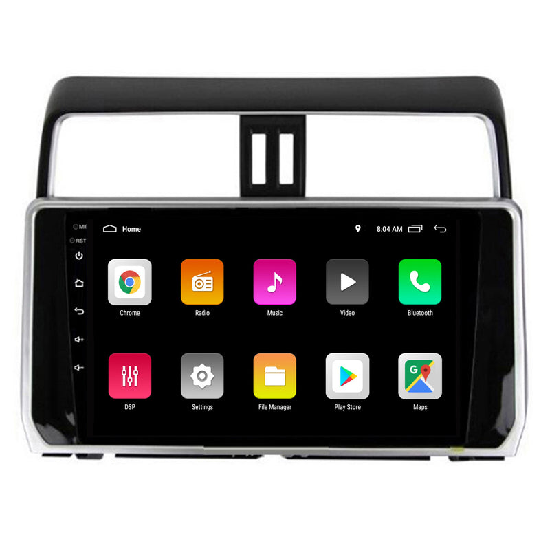 RoverOne Car Stereo Radio Bluetooth CarPlay GPS Navigation for Toyota Land Cruiser Prado 150 2018 - 2020
