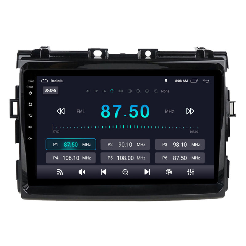 RoverOne Car Stereo Radio Bluetooth CarPlay GPS Navigation for Toyota Previa XR50 2006 - 2019