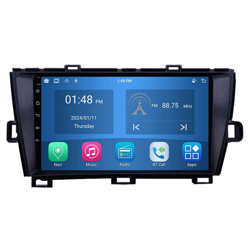 RoverOne Car Stereo Radio Bluetooth CarPlay GPS Navigation for Toyota Prius XW30 2009 - 2015