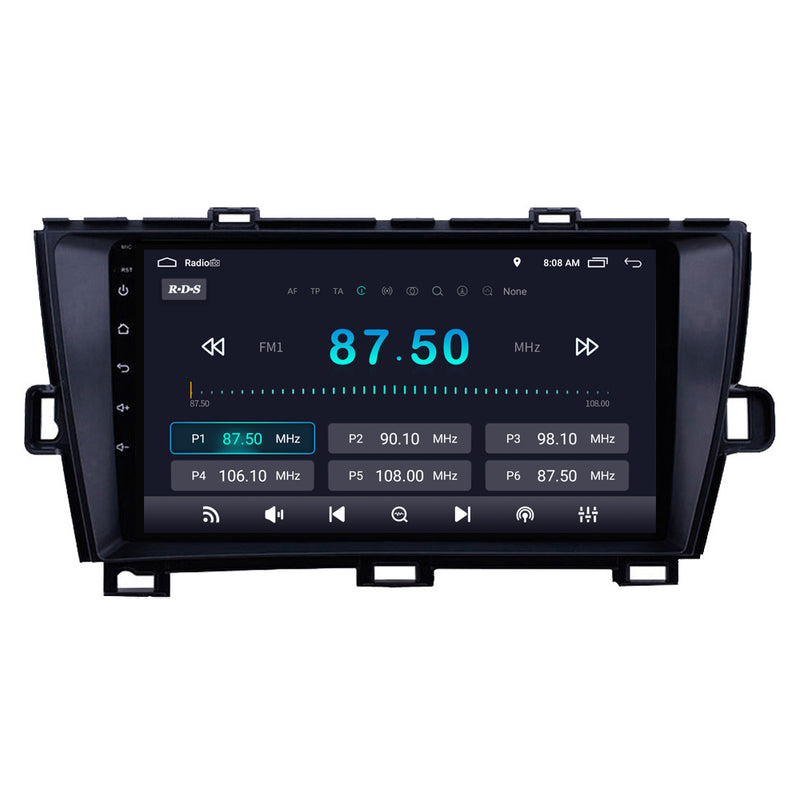 RoverOne Car Stereo Radio Bluetooth CarPlay GPS Navigation for Toyota Prius XW30 2009 - 2015