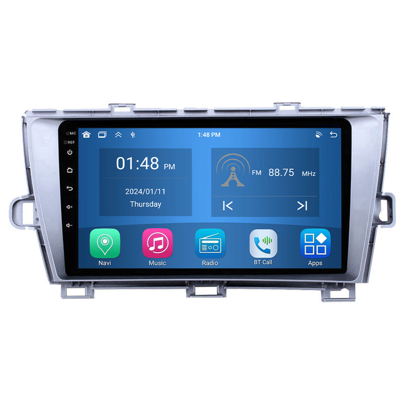 RoverOne Car Stereo Radio Bluetooth CarPlay GPS Navigation for Toyota Prius XW30 2009 - 2015