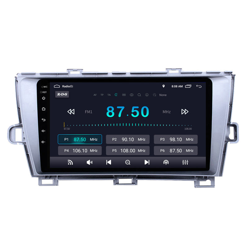 RoverOne Car Stereo Radio Bluetooth CarPlay GPS Navigation for Toyota Prius XW30 2009 - 2015